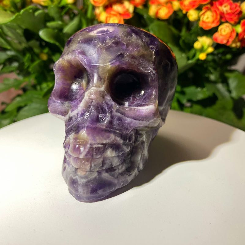 Ametyst skull